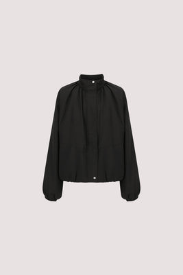 OAKLEE BLACK BATWING LIGHTWEIGHT JACKET | DISSH