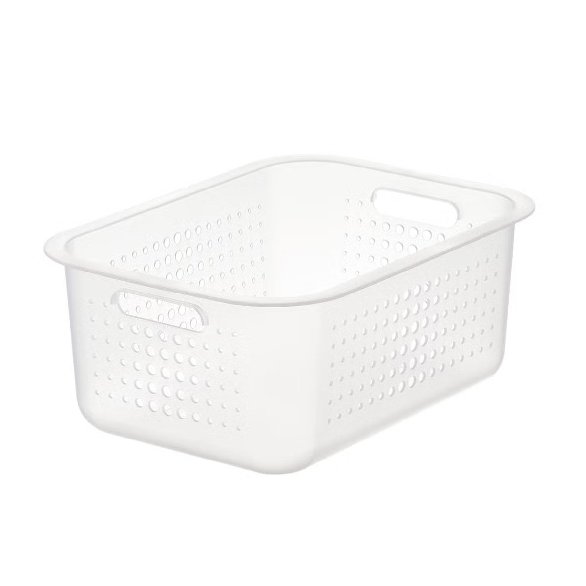 SmartStore Medium Nordic Basket Translucent | The Container Store