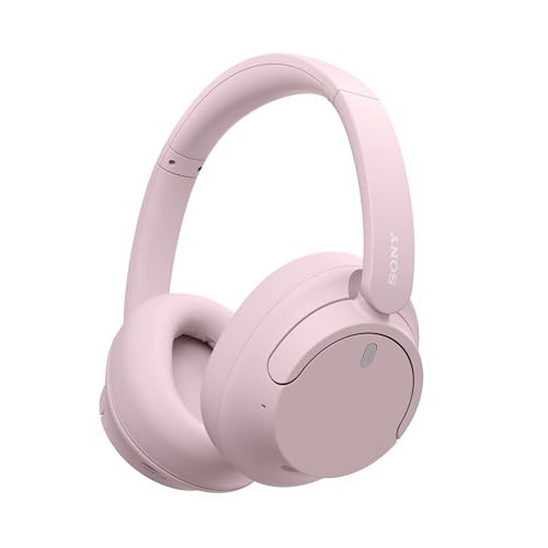 Sony WH-CH720N Noise Canceling Wireless Headphones Bluetooth Over The Ear Headset with Microphone, Pink | Amazon (US)