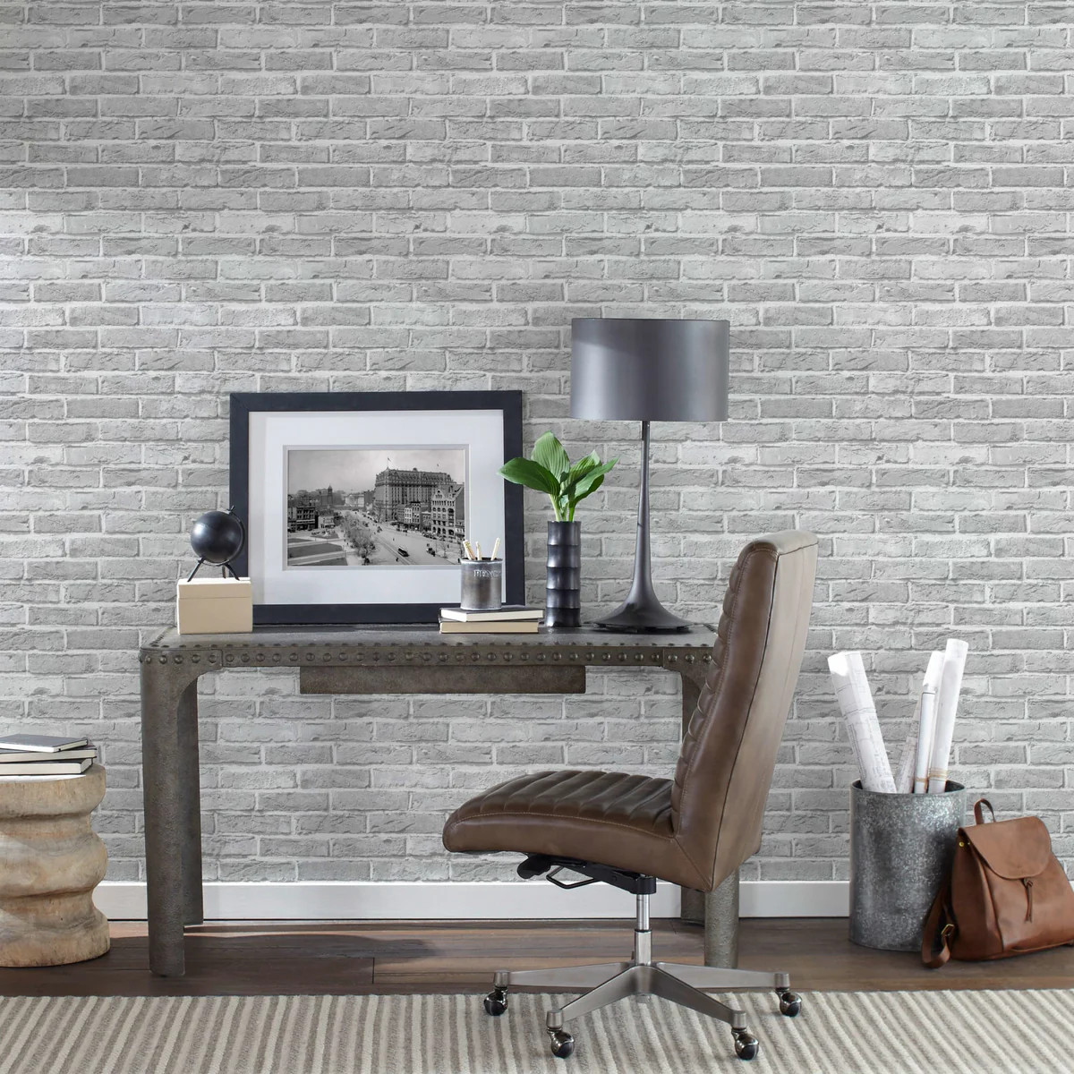 White Brick - Peel & Stick Wallpaper | Fathead
