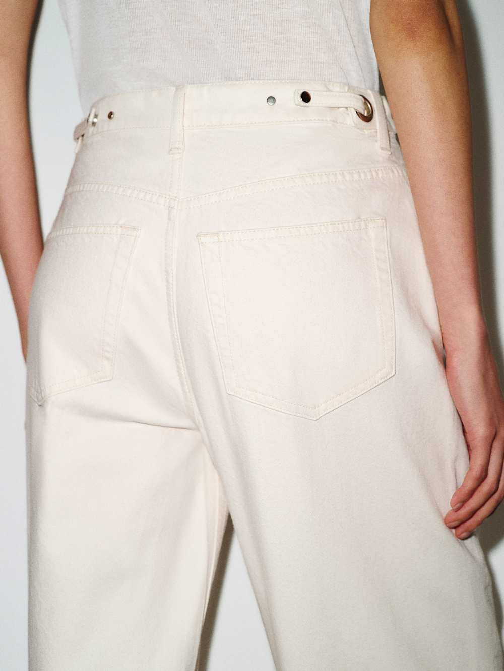 Reisa Adjustable Waist Baggy Jeans | Reformation (Global)