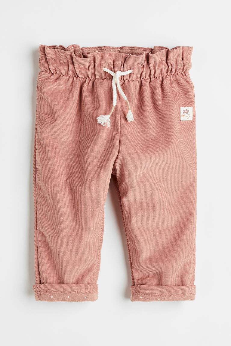 Lined Cotton Joggers | H&M (US)