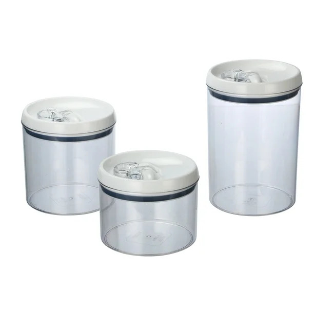 Better Homes & Gardens 3 pack Flip-Tite Round Food Storage Container Set | Walmart (US)