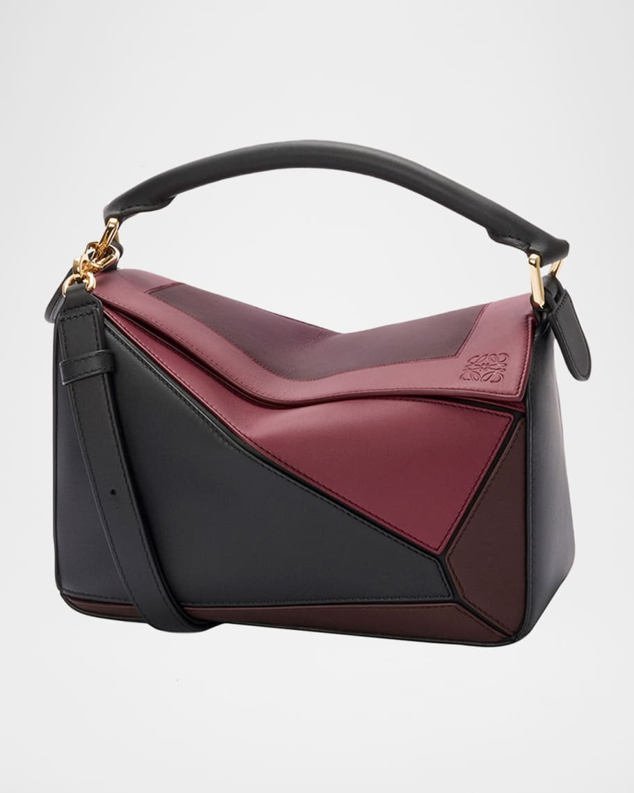 Loewe x Albers Puzzle Square Shoulder Bag in Leather | Neiman Marcus
