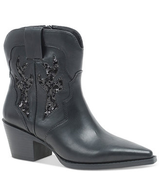 Wild Pair Lucie Western Booties, Created for Macy's - Macy's | Macy's