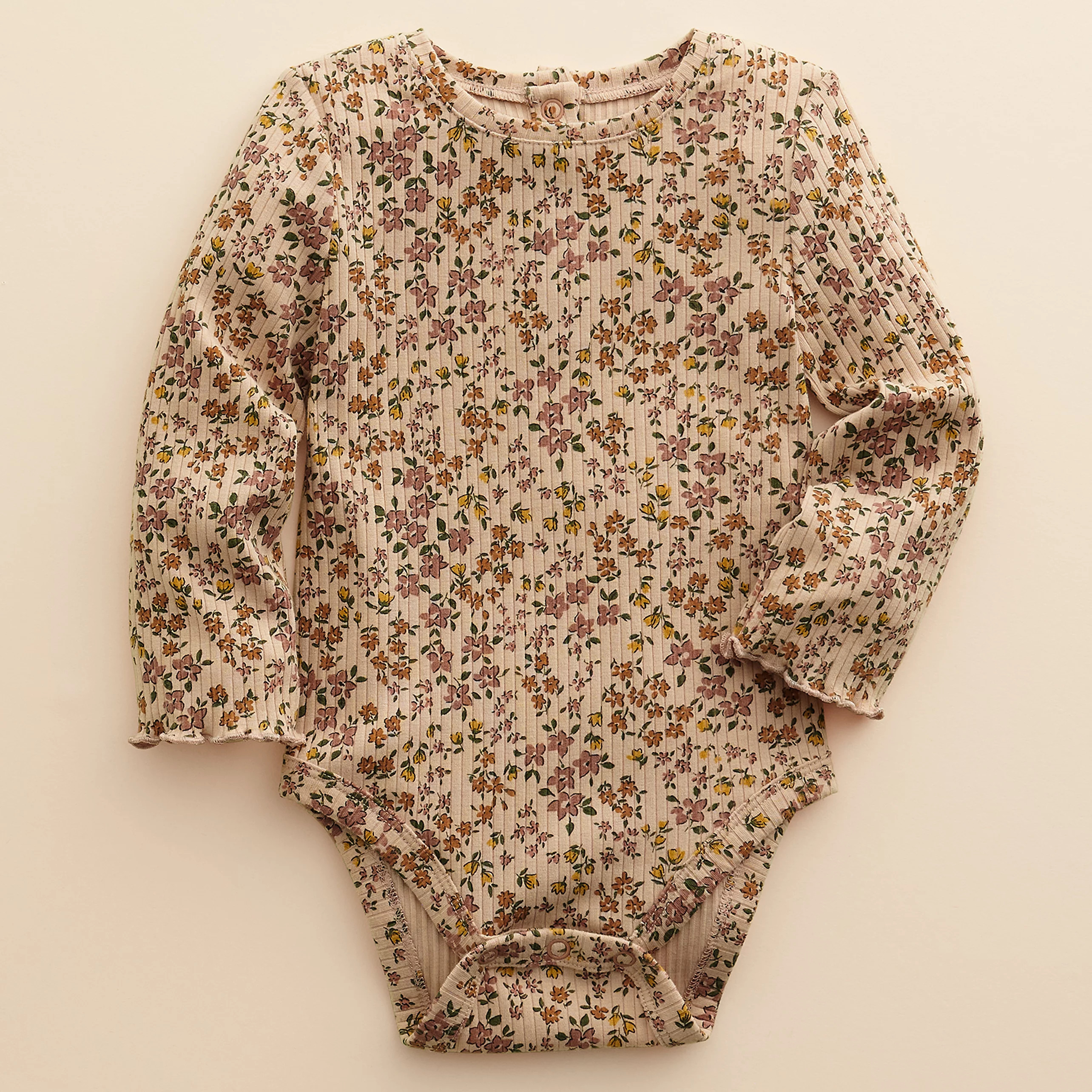 Baby Girl Little Co. by Lauren Conrad Lettuce-Edge Bodysuit | Kohl's