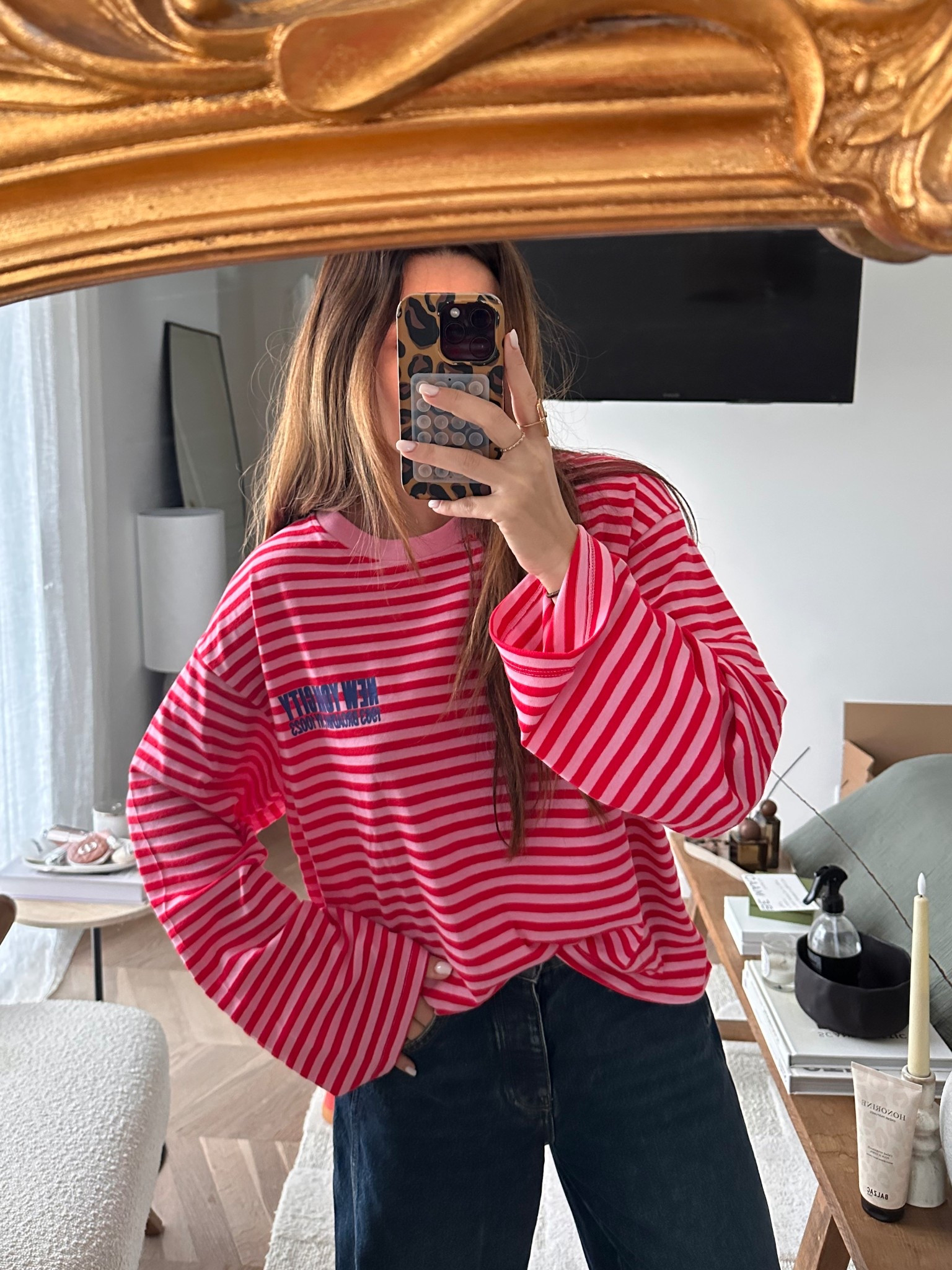 Red & pink striped top ❤️

#LTKeurope #LTKfrance
