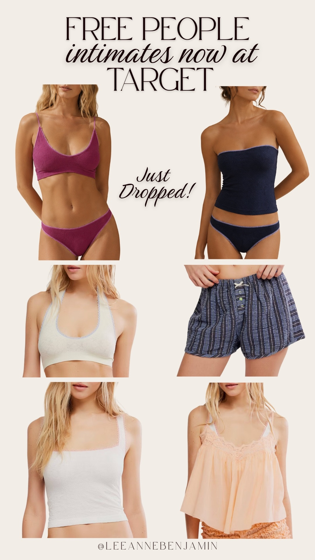 Free people intimates are now available at Target!  

 #LTKootd #LTKOver40 #LTKMidsize