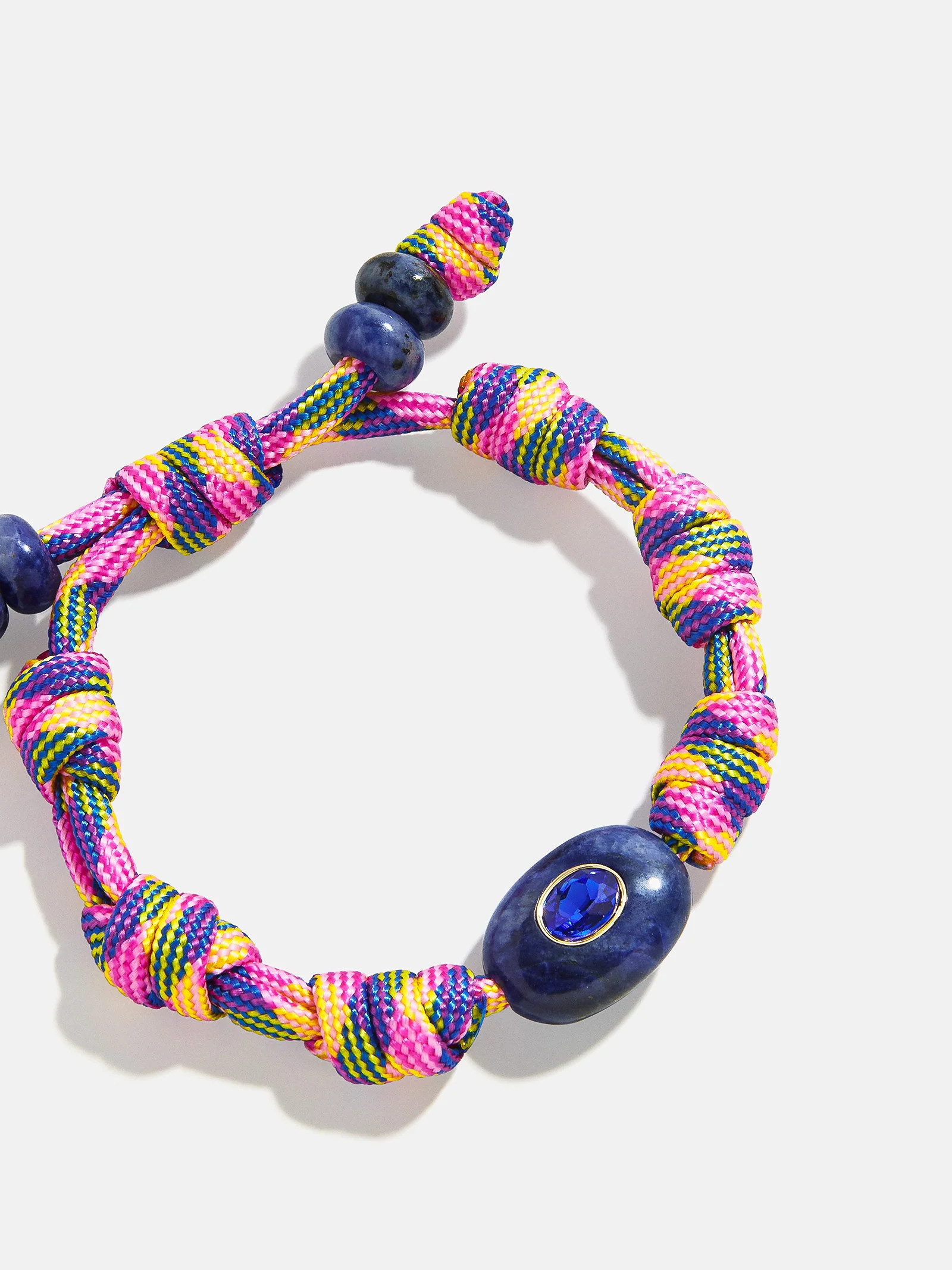 True Aura Semi-Precious Paracord Bracelet - Sodalite | BaubleBar