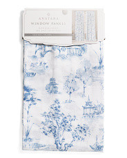 37x84 Set Of 2 Toile Window Panels | Home | Marshalls | Marshalls