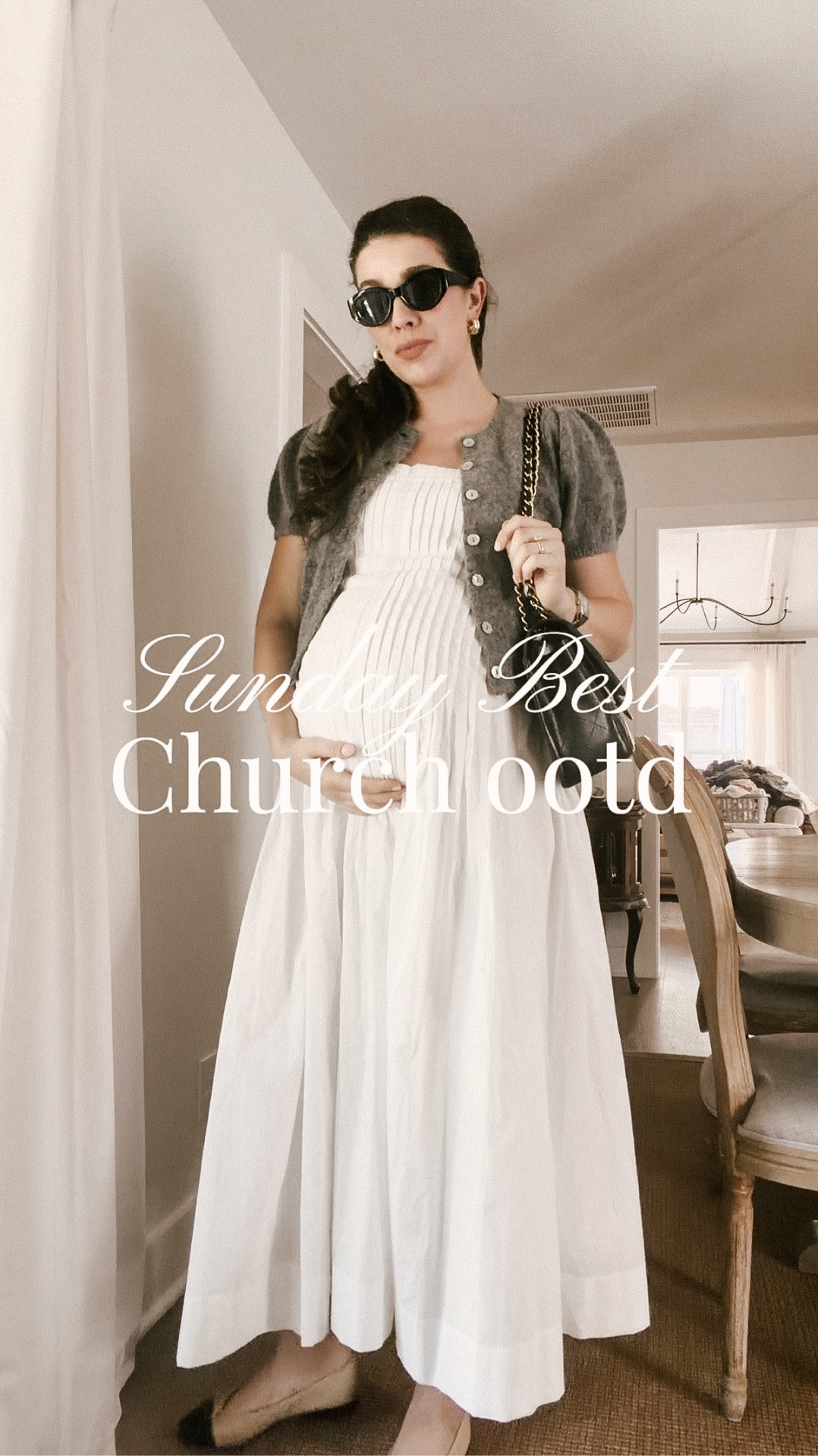 Sunday best 🤍 church dress at 27 weeks pregnant . Dress is under $120 

#LTKBump #LTKmomlife #LTKMothersDay