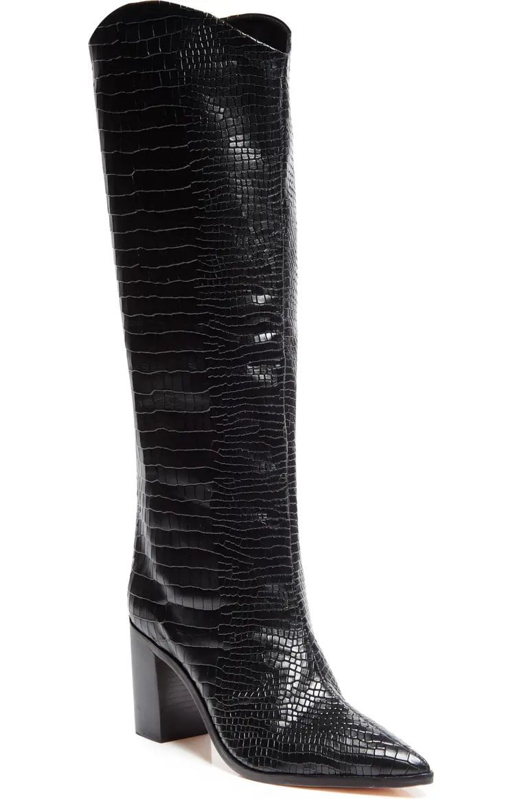 Analeah Pointed Toe Knee High Boot | Nordstrom