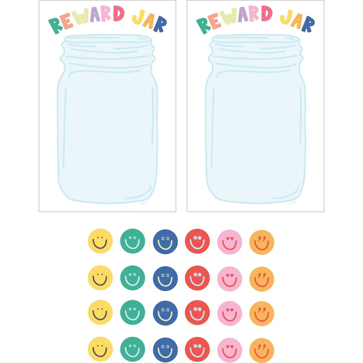 Pippi Post Classroom Reward Jar Tracker Poster Kit, Teacher Supplies | Target