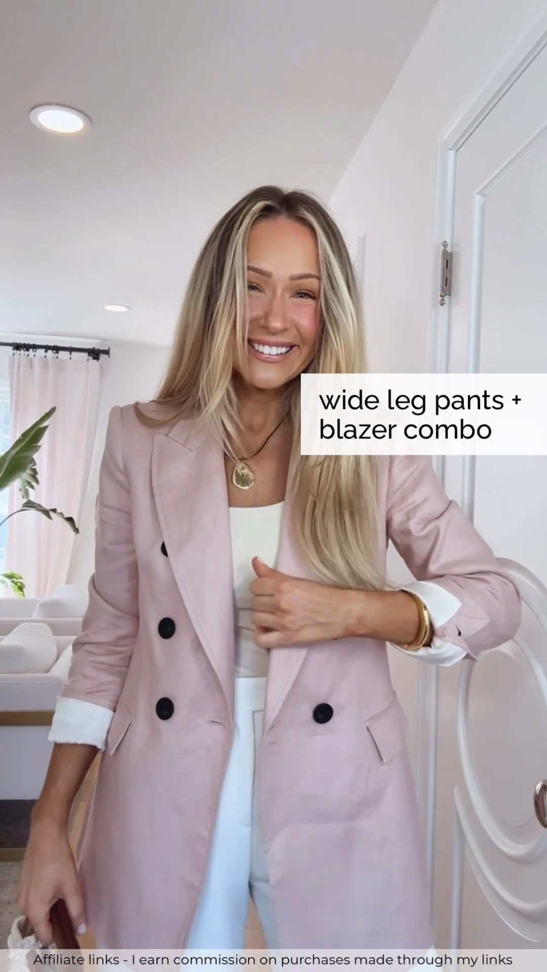 Affiliate links - I earn commission on purchases made through my links | Zara outfit, graduation outfit with pants