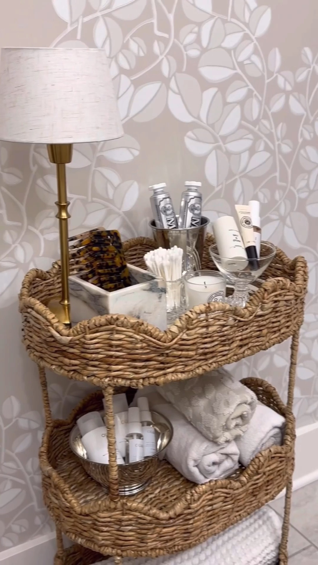 a vibe in the guest bathroom >cheers

My tiered shelf is under $100 now!🥰




Home decor, styling, bathroom, toiletries, leopard, marvis, towels, interior design, neutral, sidneymarieduke

#LTKHome #LTKSaleAlert