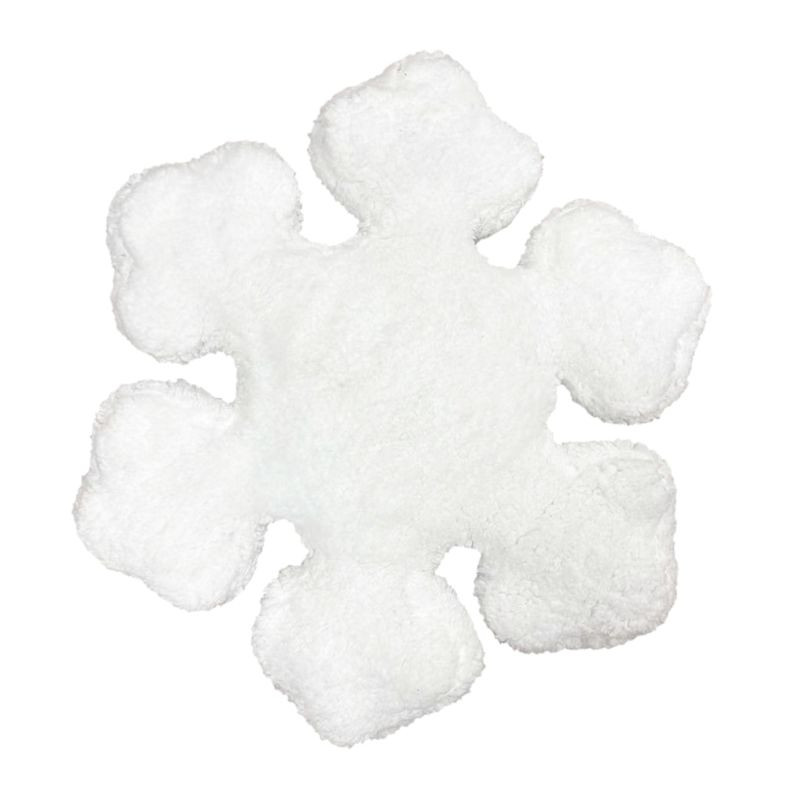 Snowflake Shaped Throw Pillow, 18" | At Home