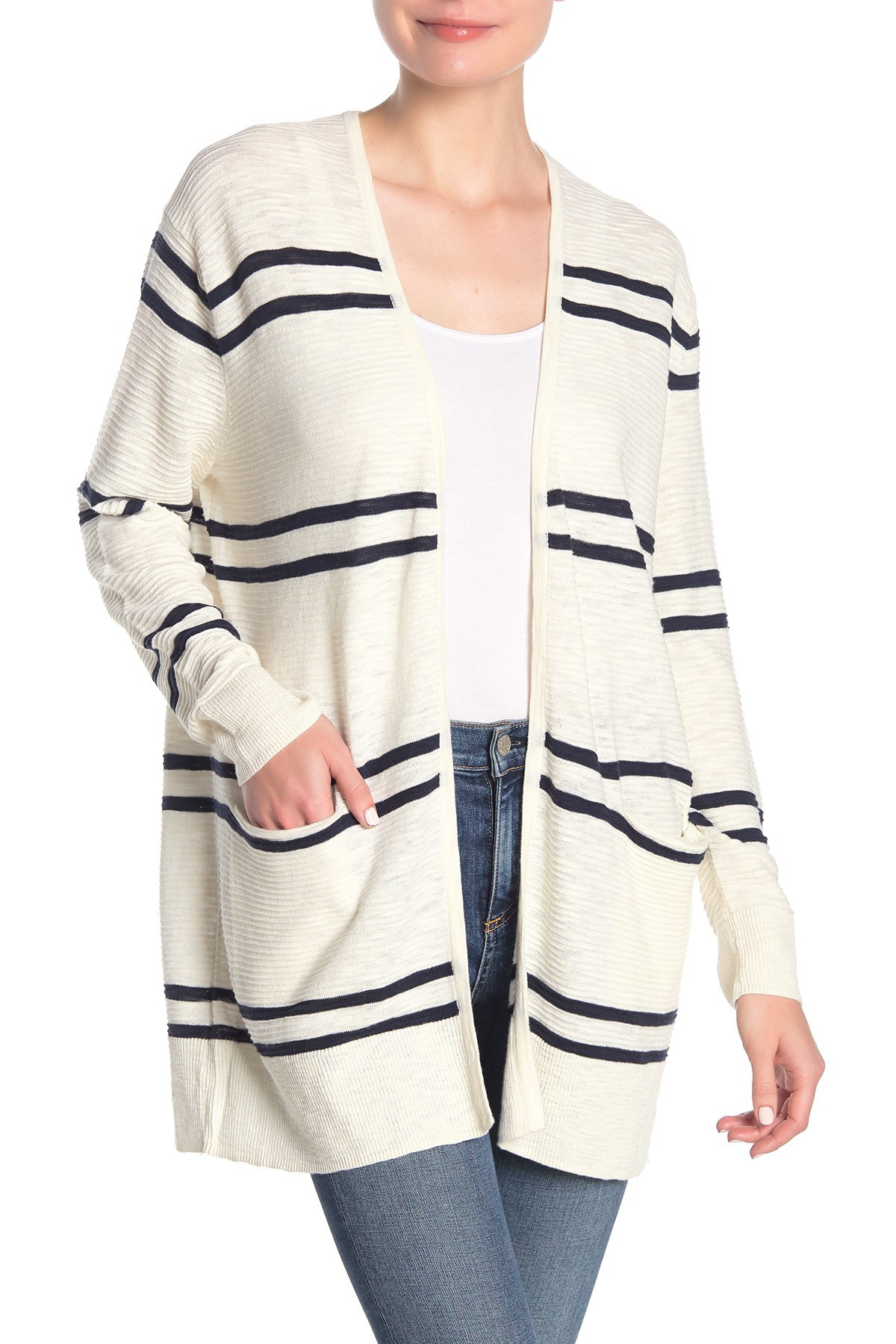 Madewell | Ryder Stripe Cardigan | Nordstrom Rack | Nordstrom Rack