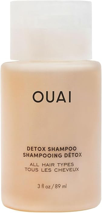 Amazon.com : OUAI Detox Shampoo Travel Size - Clarifying Shampoo for Build Up, Dirt, Oil, Product... | Amazon (US)
