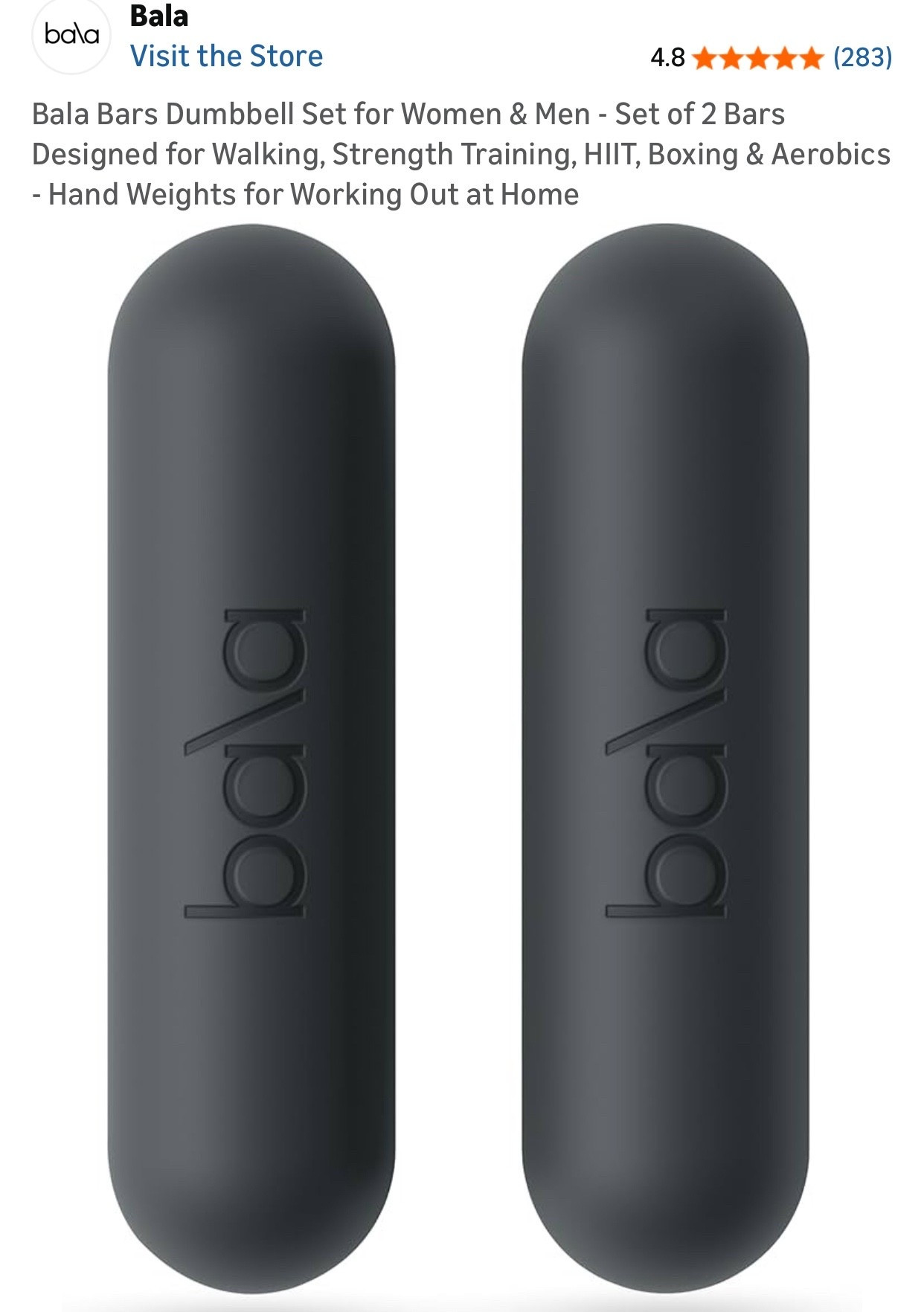 Baia weights for home workouts  

#LTKdayinmylife #LTKTravel #LTKfitnessgoals