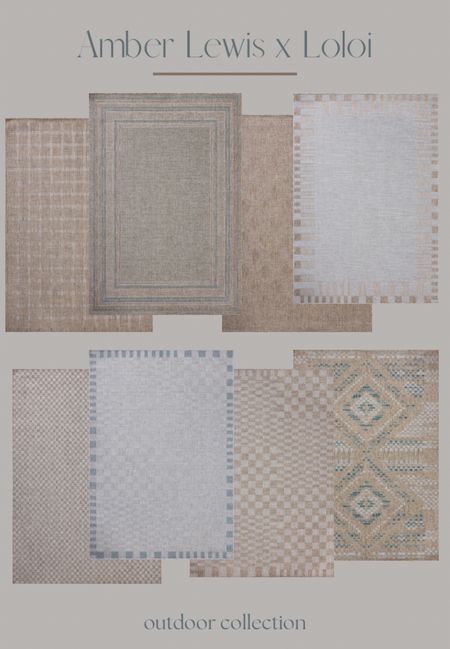 Amber Lewis and Loloi’s newest collection of gorgeous outdoor rugs 

#LTKhome #LTKsalealert #LTKSeasonal