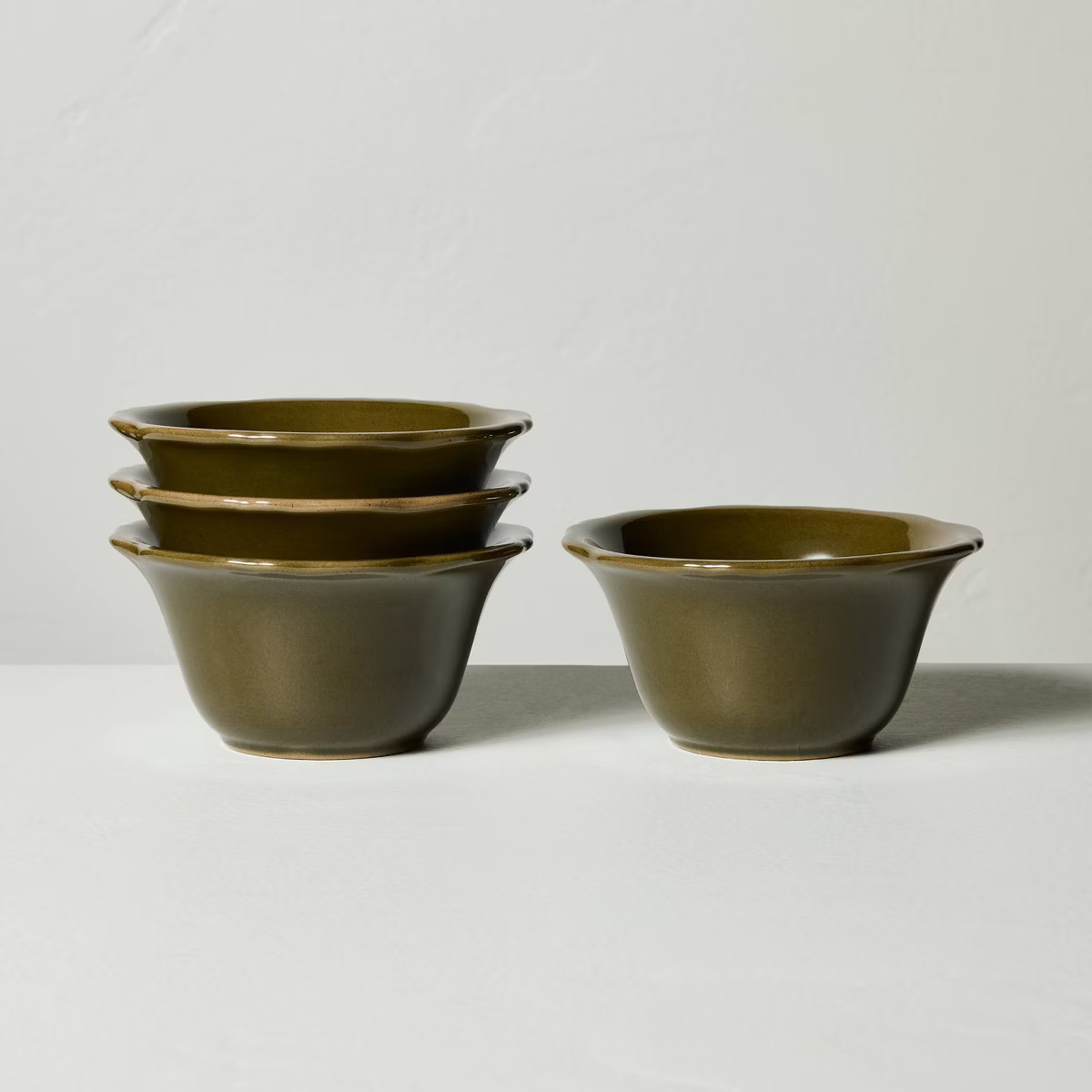 Set of 4 Carved Edge Mini Bowls - Hearth & Hand™ with Magnolia | Target