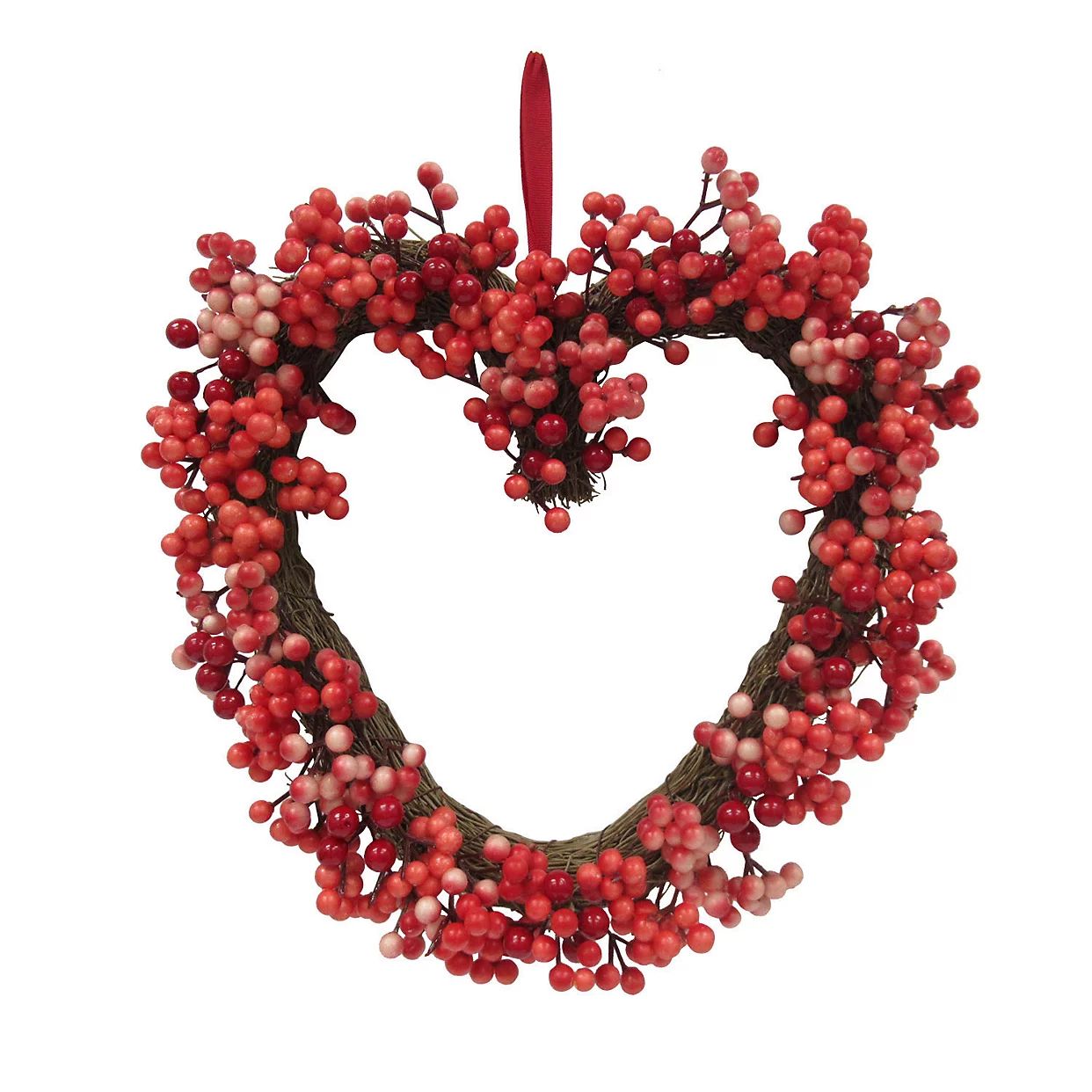 Celebrate Valentine's Day Together Artificial Berry Heart Wreath | Kohl's