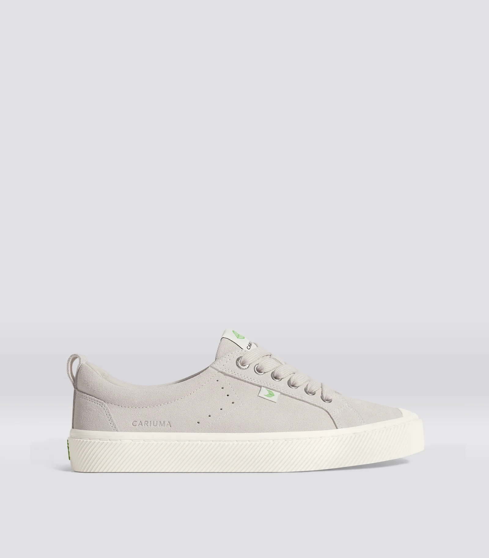 Women's Low Top Off-White Suede Sneaker | The OCA Low | Cariuma