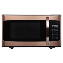 Hamilton Beach 1.1 Cu. Ft. Microwave Oven, Copper | Walmart (US)