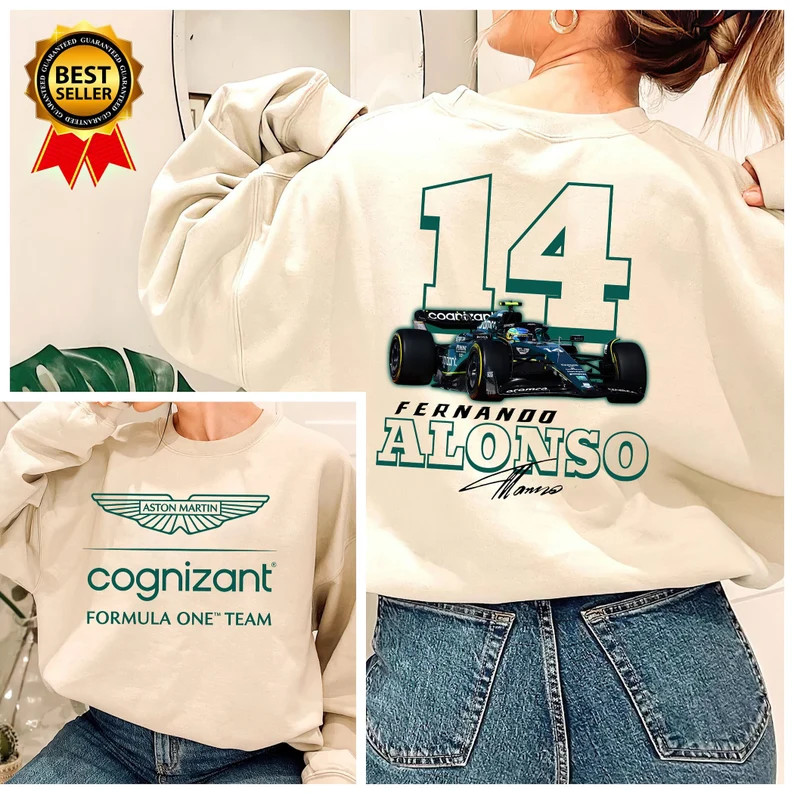 Fernando Alonso Formula One Sweatshirt, F1 Two Sides Shirt, Lando Norris, F1 Shirt Alonso, Fernan... | Etsy (US)