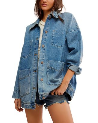 Avery Oversized Denim Jacket | Bloomingdale's (US)