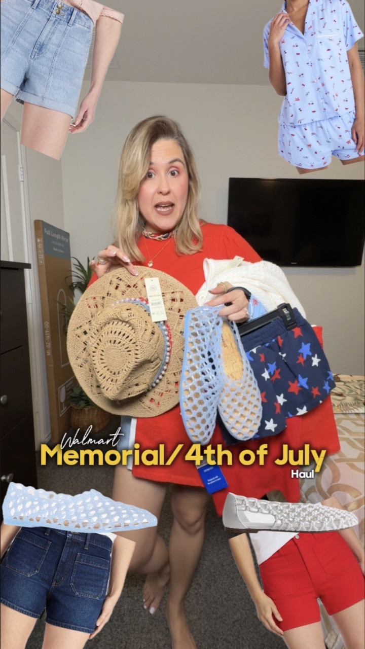 Comenta SHOP y te envío los links
@walmart @walmartcreator 
#walmartfinds #budgetfriendlyfashion #patrioticstyle #womenfashion