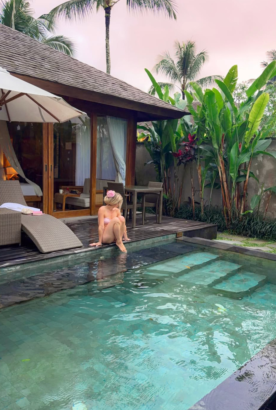 day 1 in Bali 🌸🐒🌴🌄  

 #LTKSeasonal #LTKSwim #LTKTravel