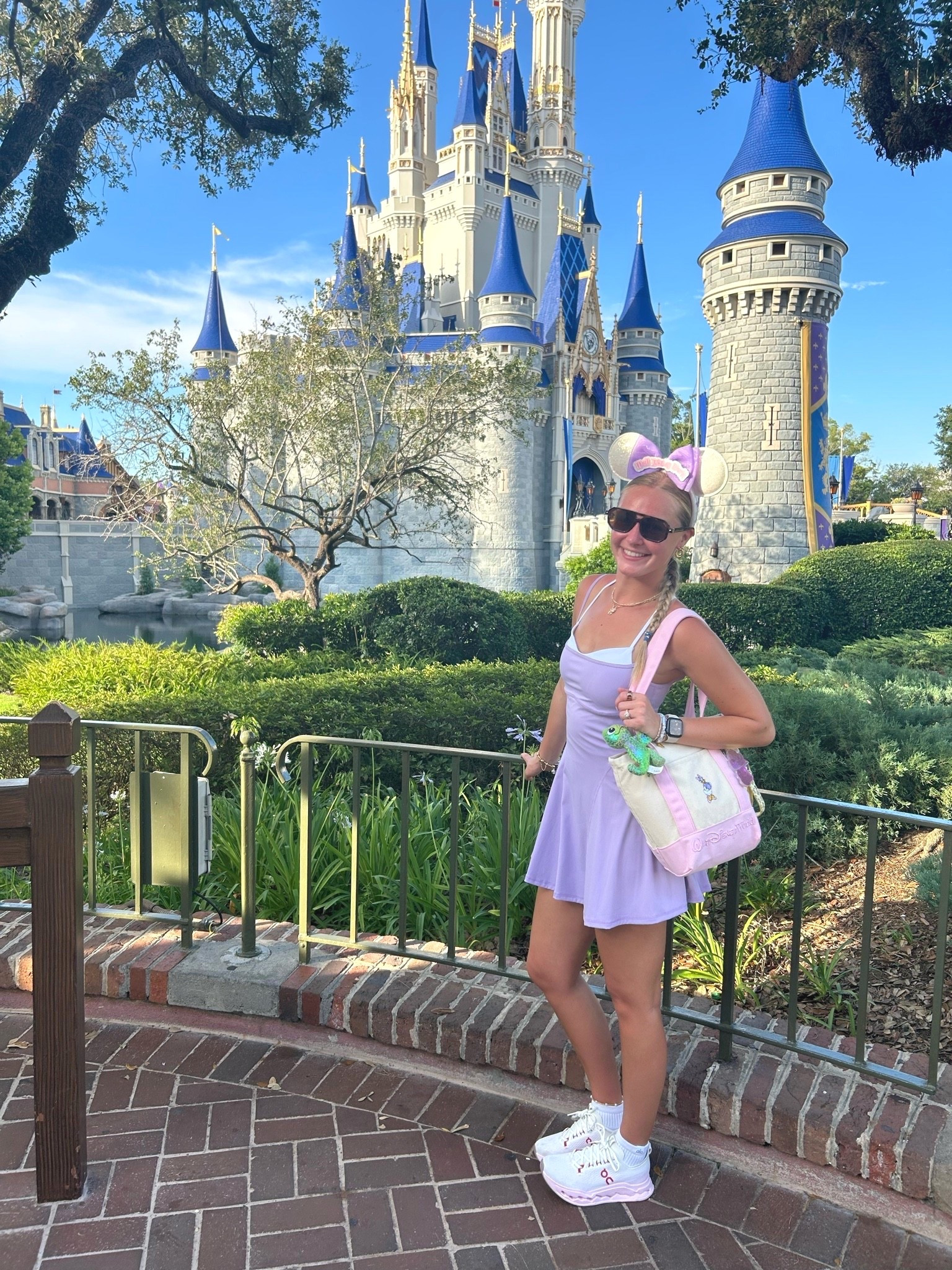 Most magical place on earth! 💜🌸✨🏰 

#disneyworld #disney #disneyoutfit #amazontennisdress

#LTKdayinmylife #LTKootd #LTKActive