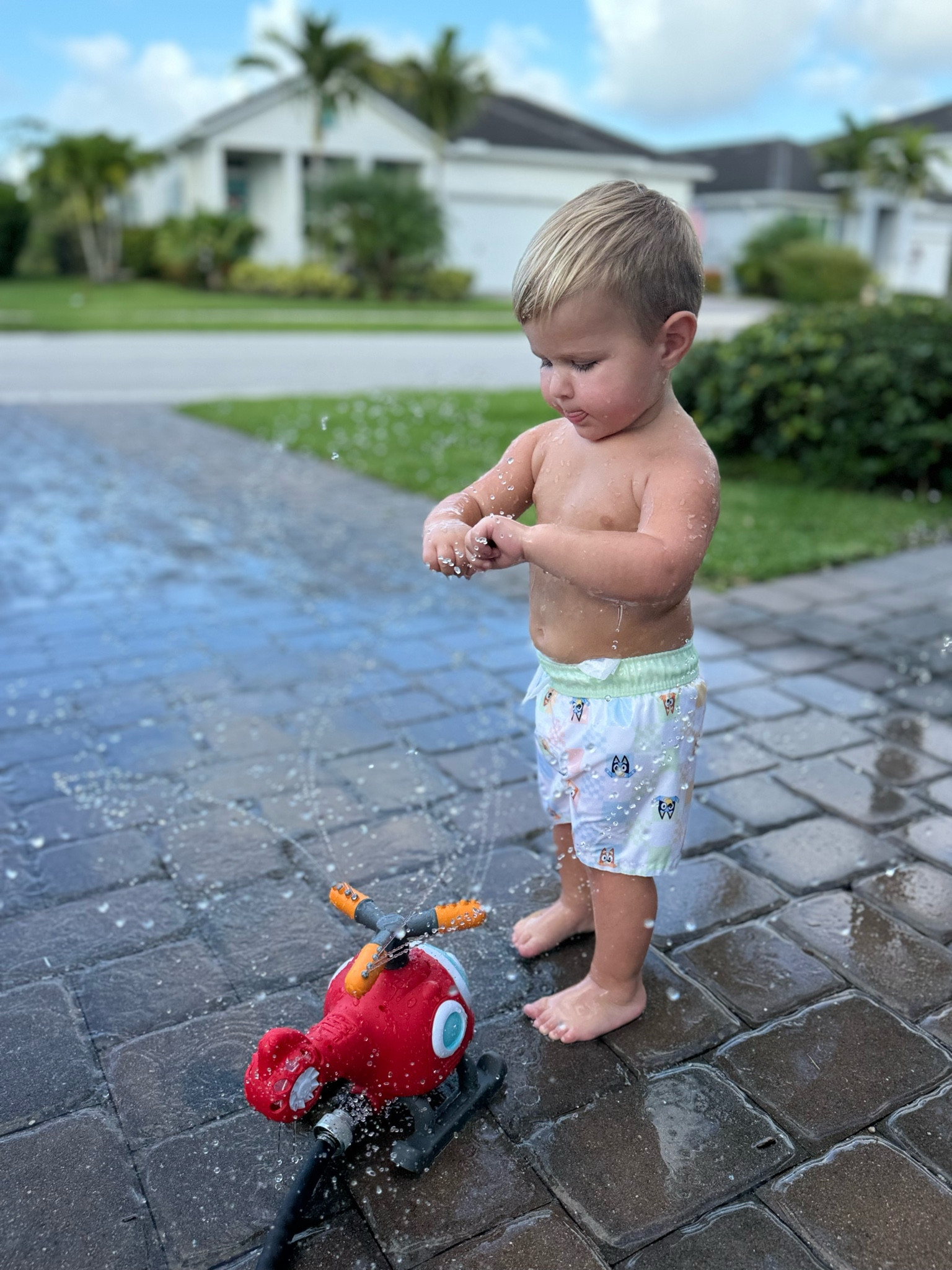 Helicopter sprinkler & water tee ball hitter! It’s so cool y’all ⚾️

#LTKKids #LTKSeasonal