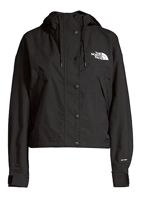 The North Face Women's Reign On Relax-Fit Nylon Jacket - Black - Size Medium | Saks Fifth Avenue