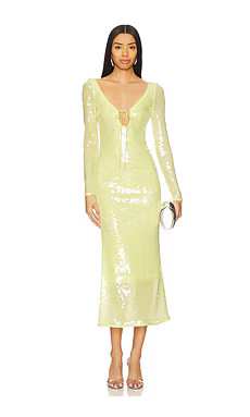 Bardot Verona Maxi Dress in Canary Yellow from Revolve.com | Revolve Clothing (Global)