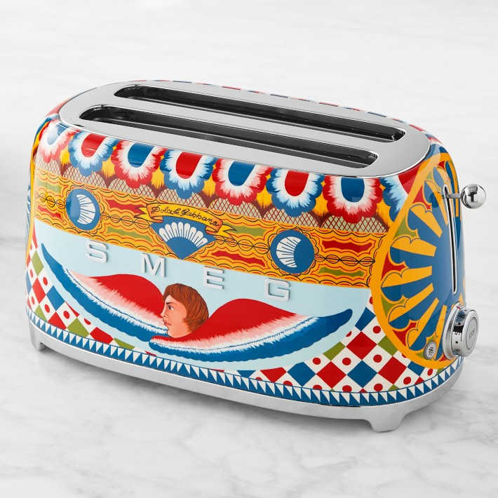 SMEG Dolce & Gabbana 4-Slice Toaster | Williams-Sonoma