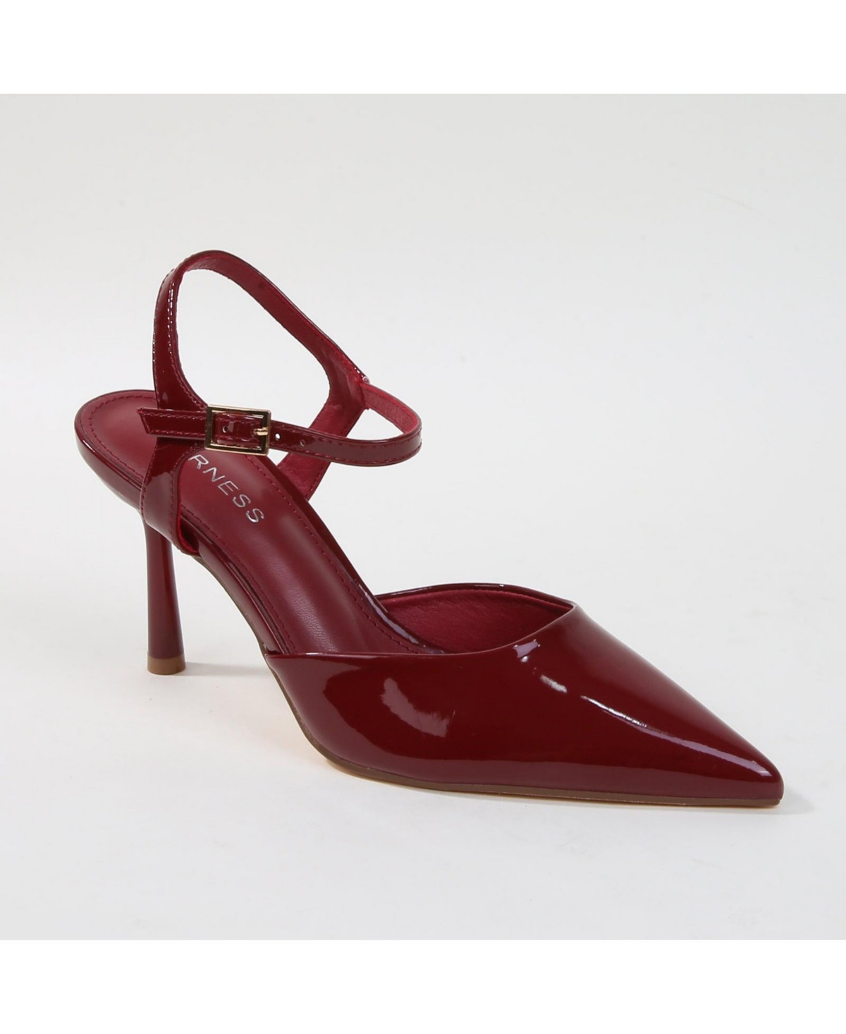 Berness Cesia Ankle Strap Heels - Burgundy | Macy's