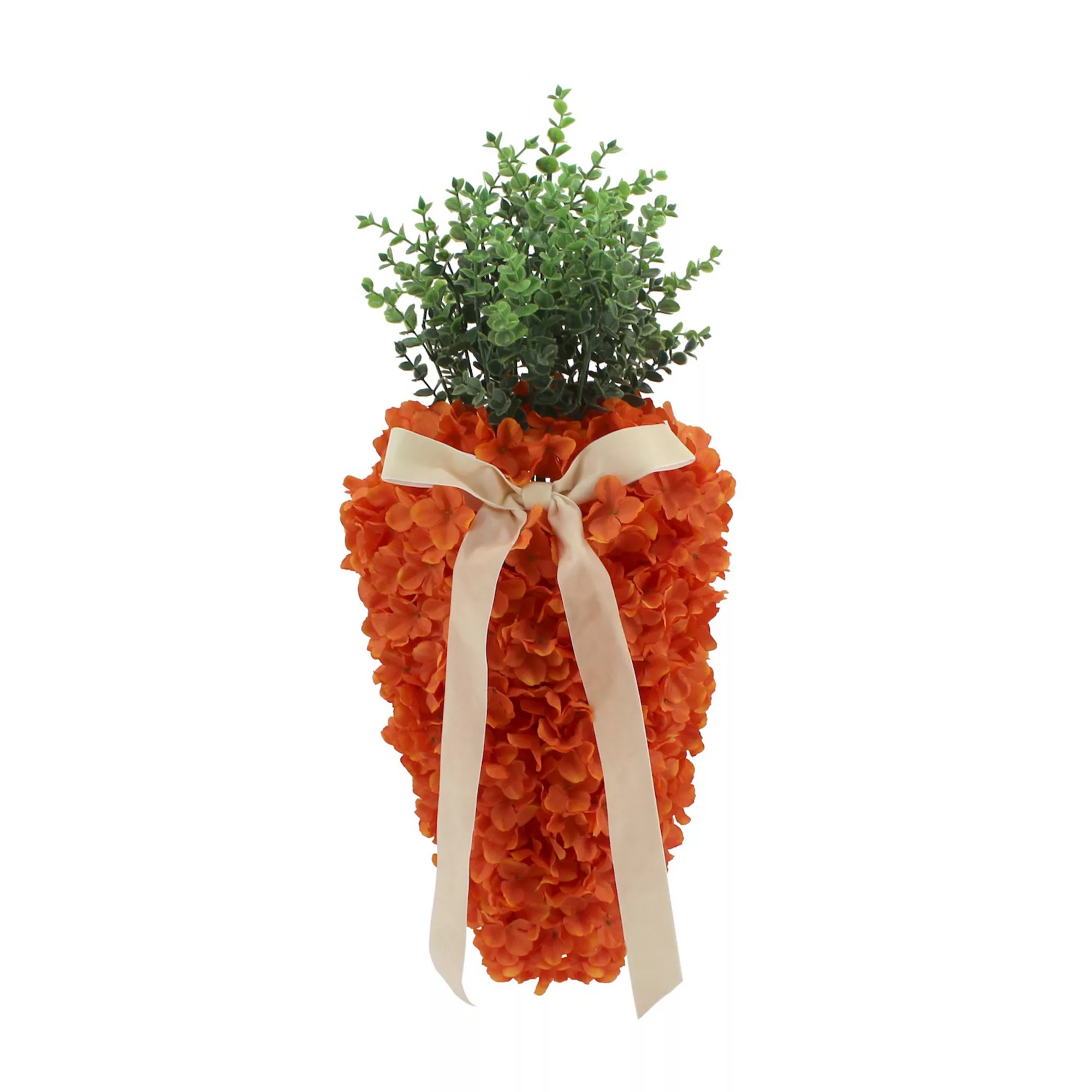 Celebrate Together™ Easter Carrot Shaped Floral Wreath | Kohl's