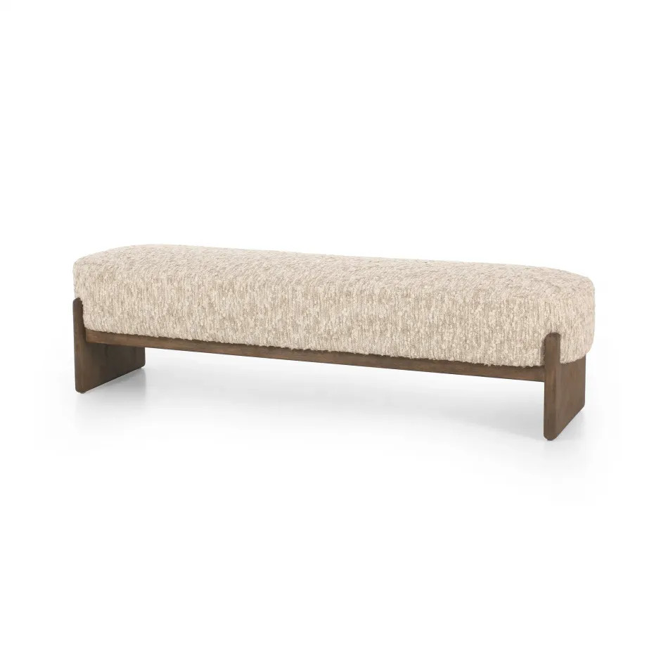 Kirby Accent Bench Solema Cream | Gracious Style