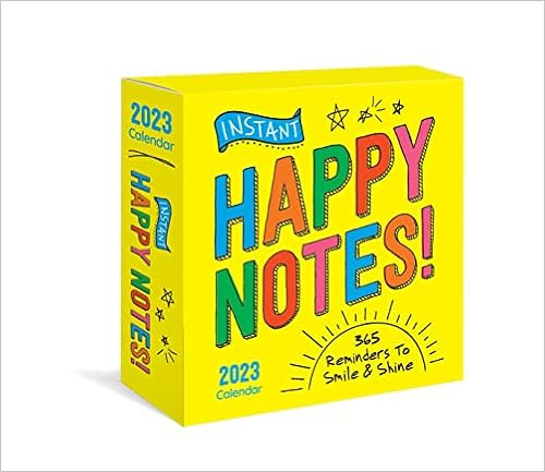 2023 Instant Happy Notes Boxed Calendar: 365 Reminders to Smile and Shine! (Happiness Daily Calen... | Amazon (US)