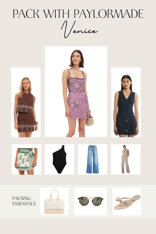 Pack with PaylorMade: Venice #PaylorMadeTravel

#LTKTravel #LTKSwim #LTKOver40