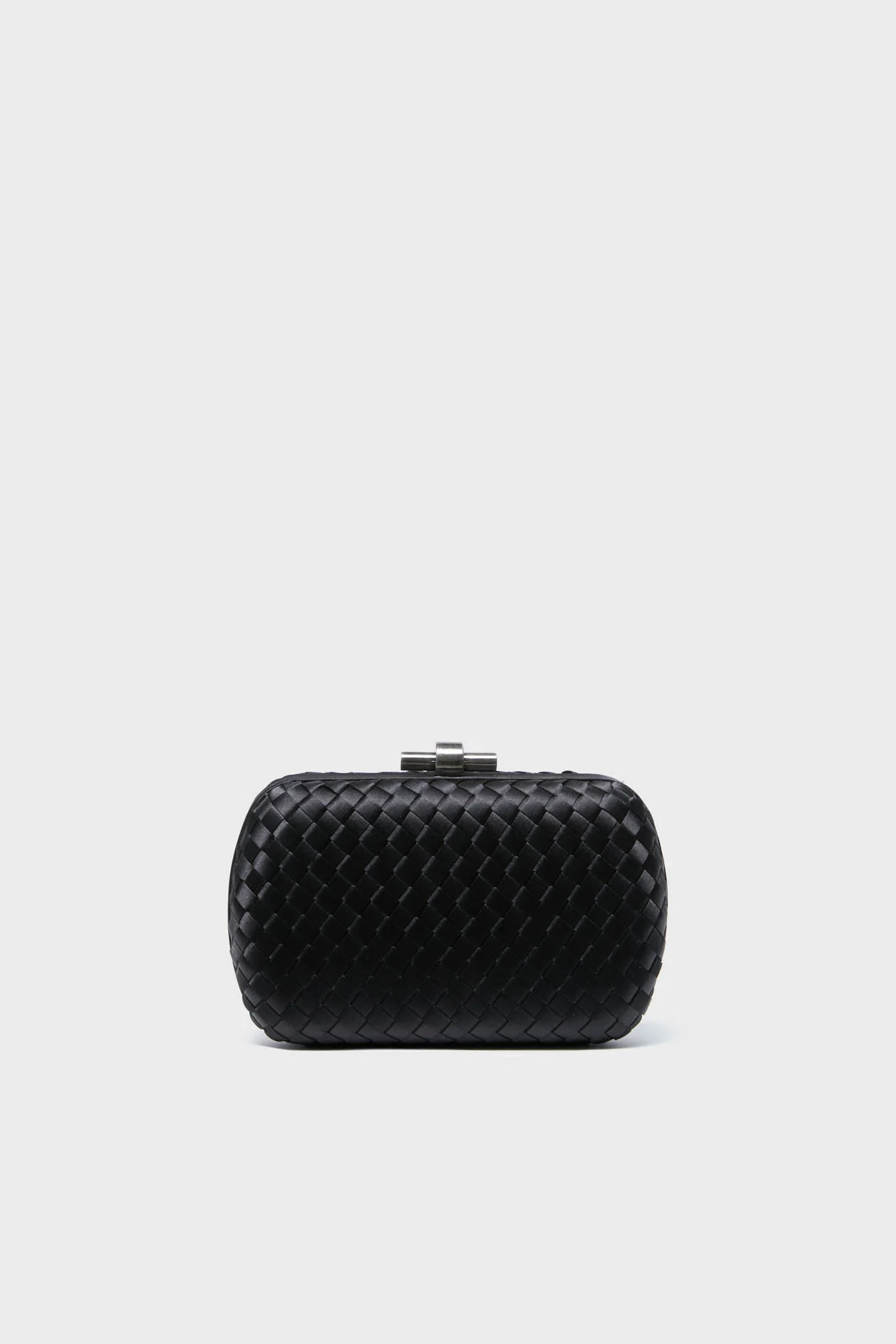 Black Evelyn Woven Clutch | Tuckernuck (US)