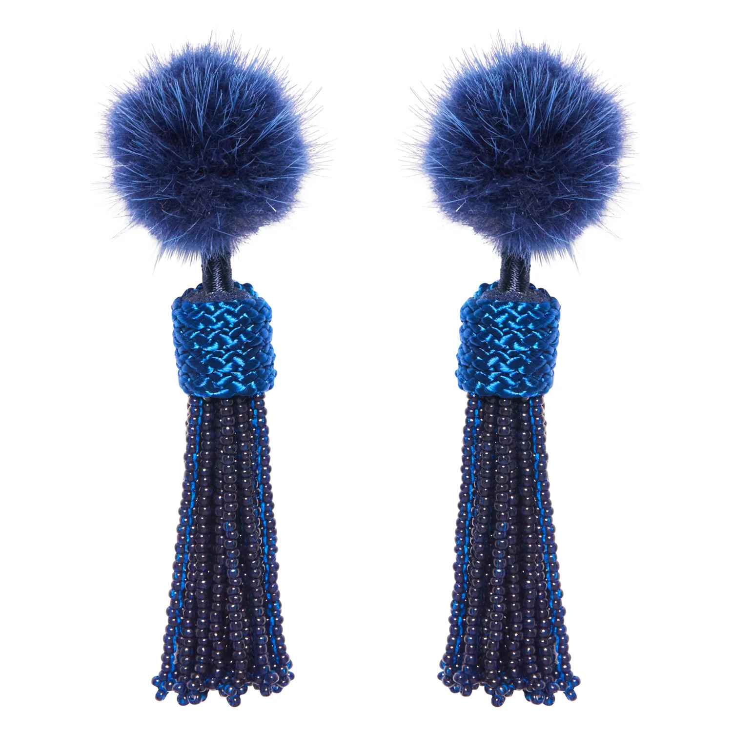 Jackie Earrings Blue | Mignonne Gavigan