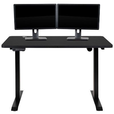 Flash Furniture Electric Height Adjustable Standing Desk - Table Top 48" Wide - 24" Deep | Target