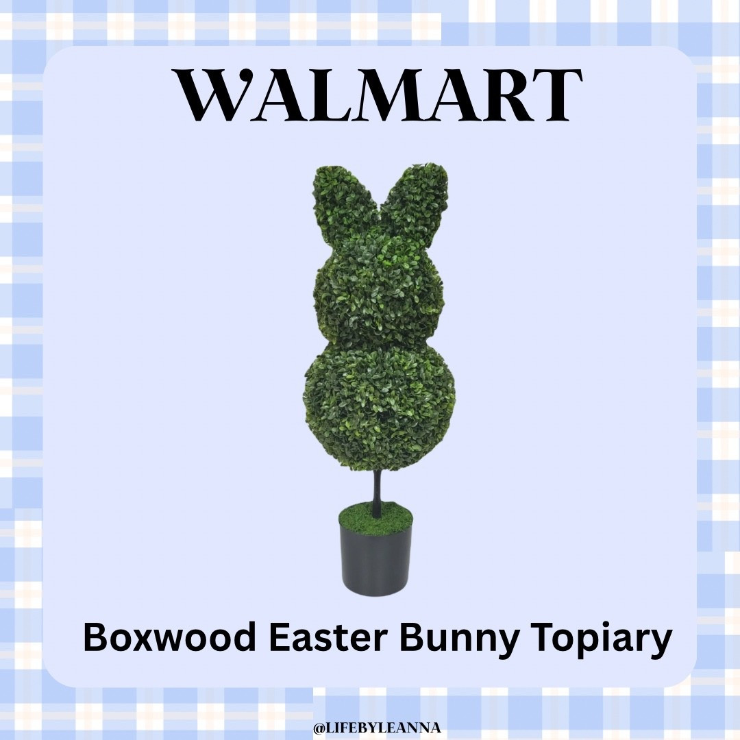 Walmart Easter bunny boxwood topiary! These sold out last year so hurry and snag yours before they’re gone! 







Walmart/ Easter/ boxwood/ front porch 

#LTKHome #LTKSeasonal