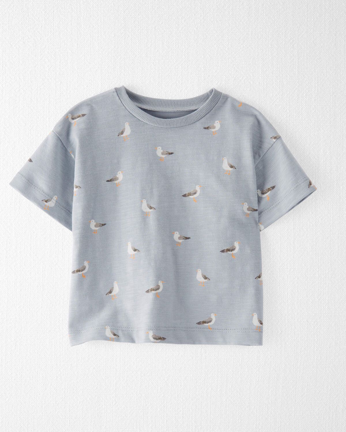 Seagull Print Baby Organic Cotton Graphic Tee | carters.com | Carter's