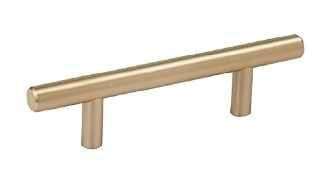 Amerock BP40515BBZ Bar Pulls 3 in (76 mm) Center-to-Center Golden Champagne Cabinet Pull | Amazon (US)