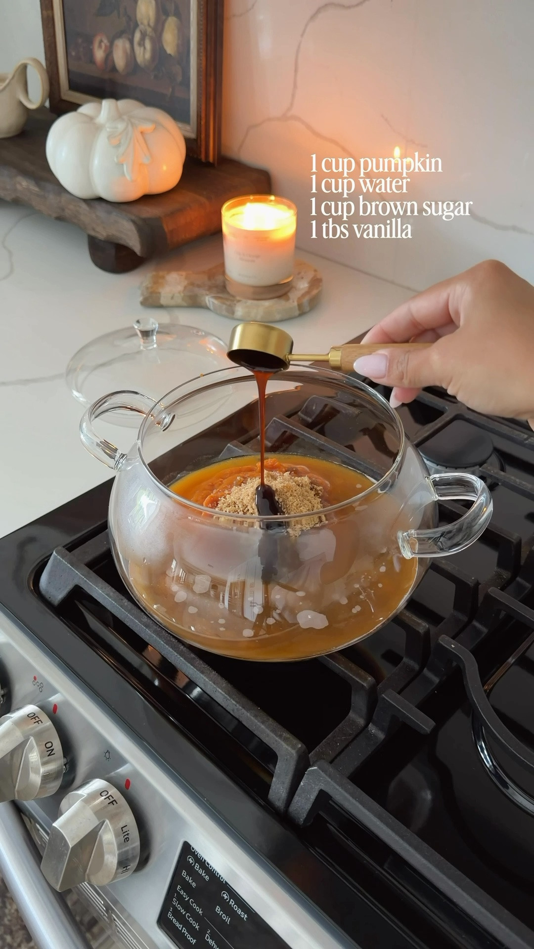 The yummiest pumpkin spice syrup for your fall lattes 🤎🎃🍂

#pumpkinspice #latte #pumpkin #kitchen #kitchenessentials #fallhome

#LTKSeasonal #LTKHome