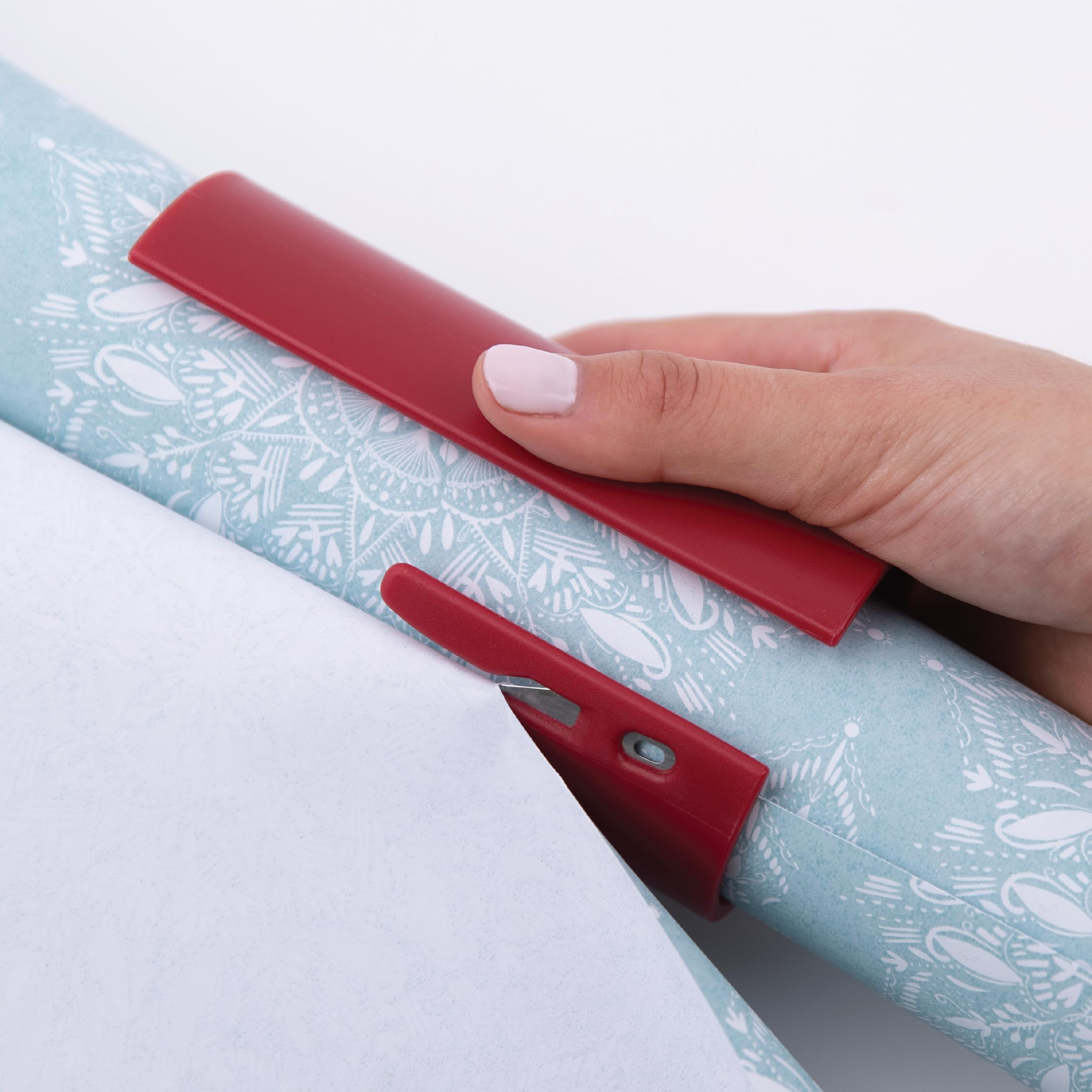 Amazon.com: Little ELF Wrapping Paper Cutter (2-Pack) | Red Christmas Gift Wrap Cutter | As seen ... | Amazon (US)